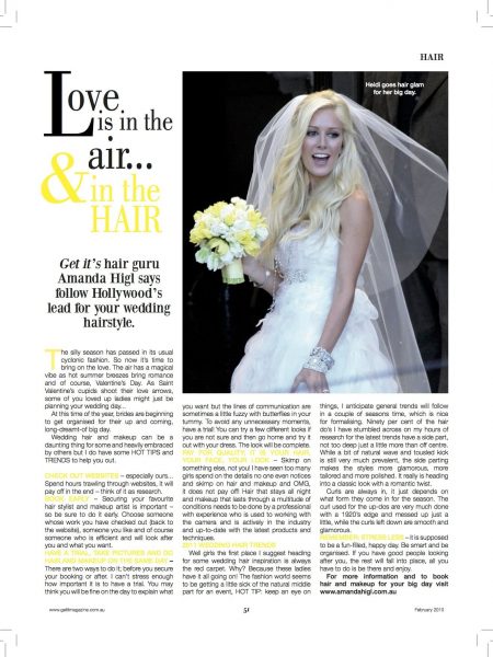 Event Hair and Makeup Artist Byron Bay