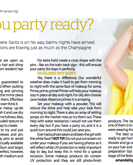 Mobile Hair and Makeup Artist Byron Bay